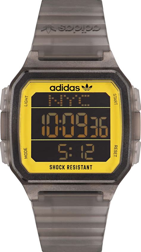 adidas herren digital uhr|adidas gmt digital one r.